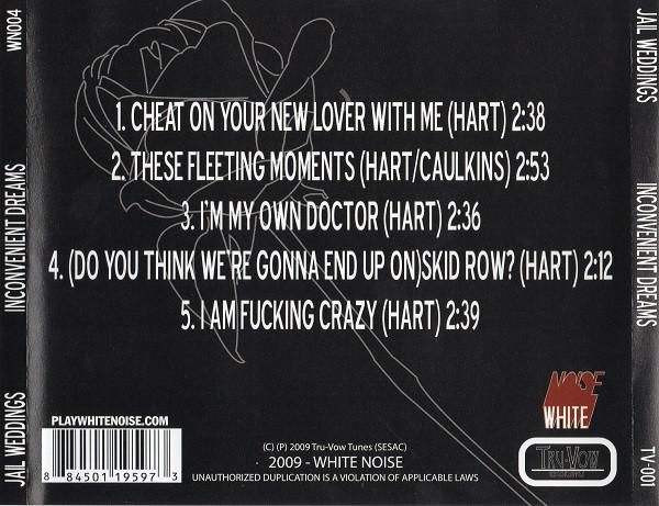 Jail Weddings - Inconvenient Dreams - Cd