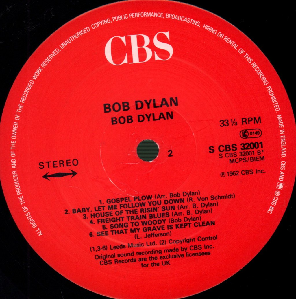 Bob Dylan - Bob Dylan - Lp