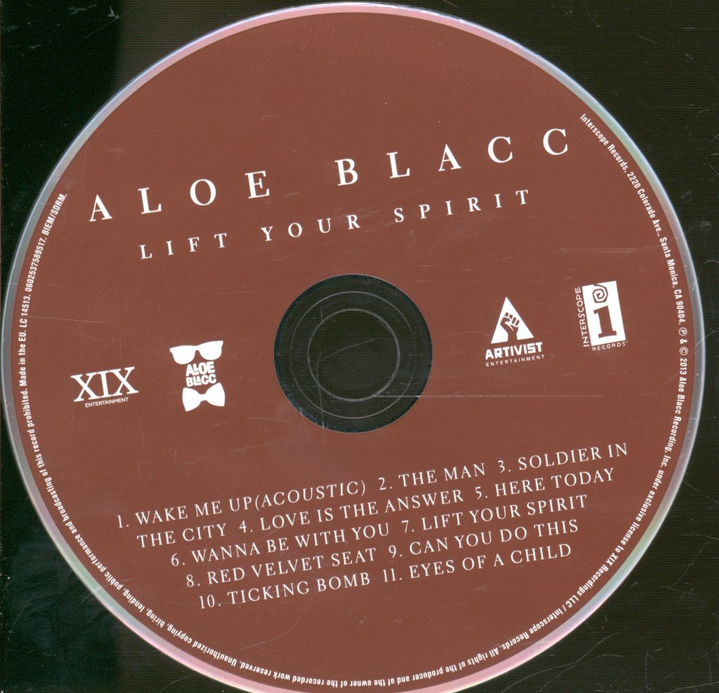 Aloe Blacc - Lift Your Spirit - Cd