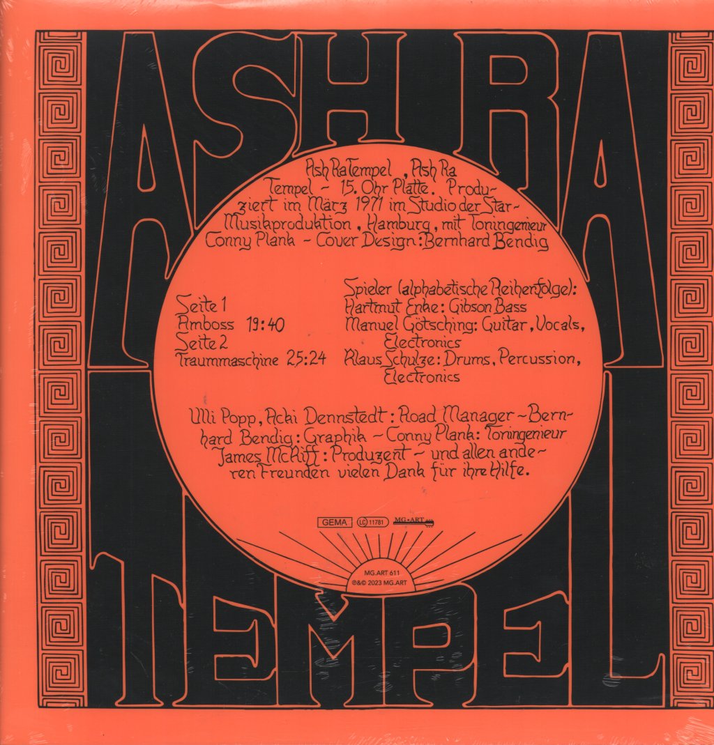 Ash Ra Tempel - Ash Ra Tempel - Lp