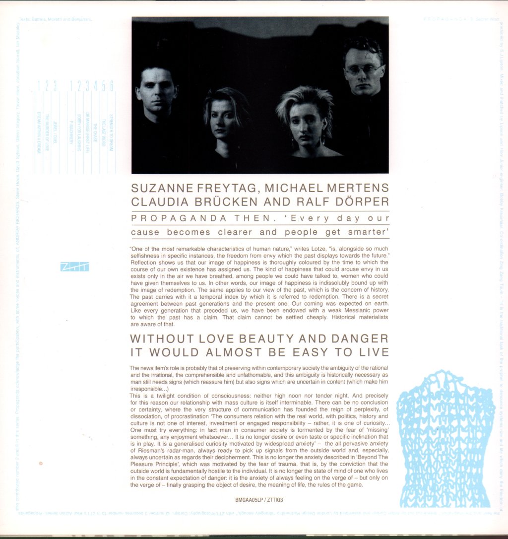 Propaganda - A Secret Wish - Lp