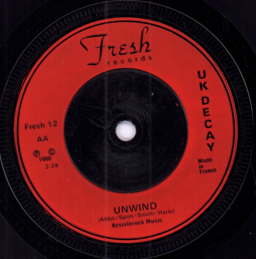 Uk Decay - For My Country - 7 Inch