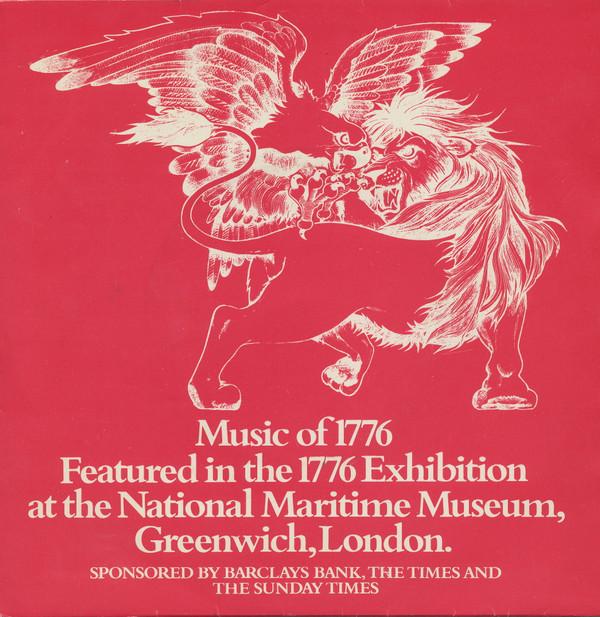Various Artists - Music of 1776 Featured In The 1776 Exhibition At THe Maritime Museum, Greenwich, London. - 7 Inch