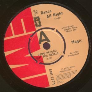 Magic - Dance All Night - 7 Inch