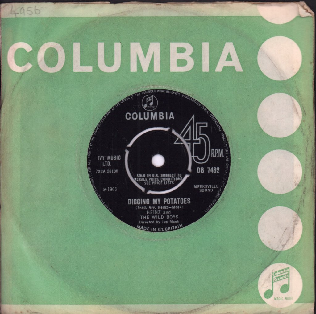 Heinz And The Wild Boys - Digging My Potatoes - 7 Inch