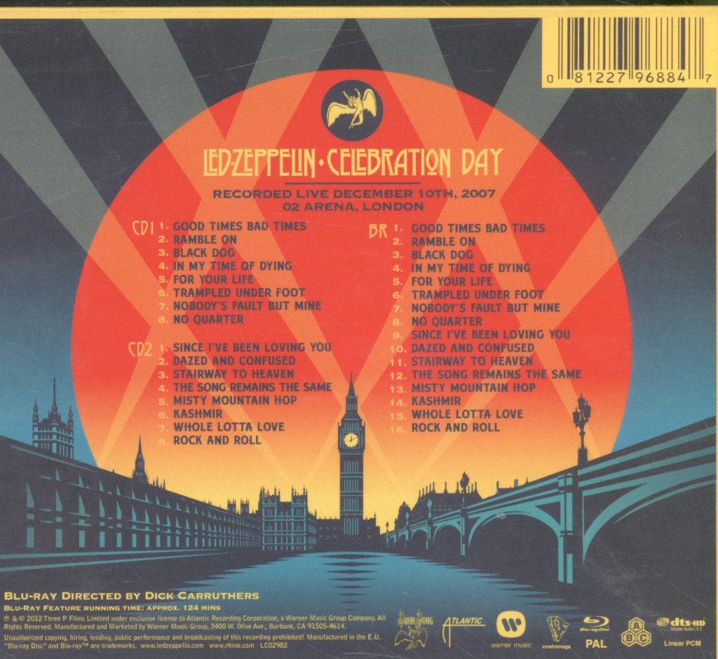 Led Zeppelin - Celebration Day - Cd Set