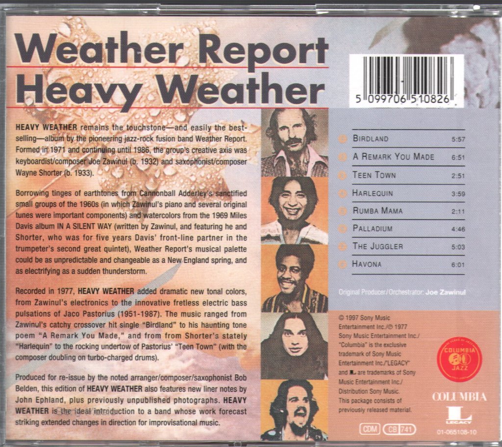 Weather Report - Heavy Weather - Cd