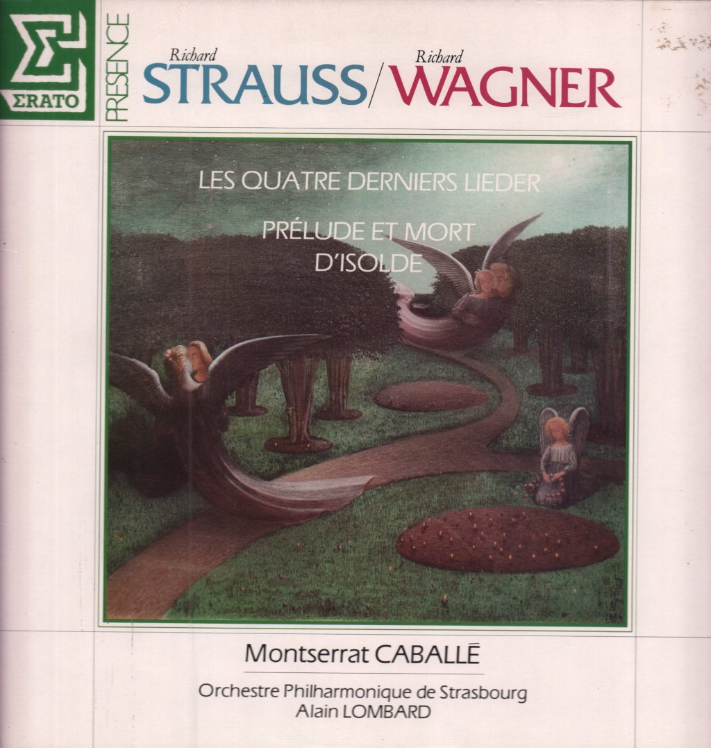 Montserrat Caballe - strauss Les Quatre Derniers Lieder / wagner Prelude Et Mort D'Isolde - Lp