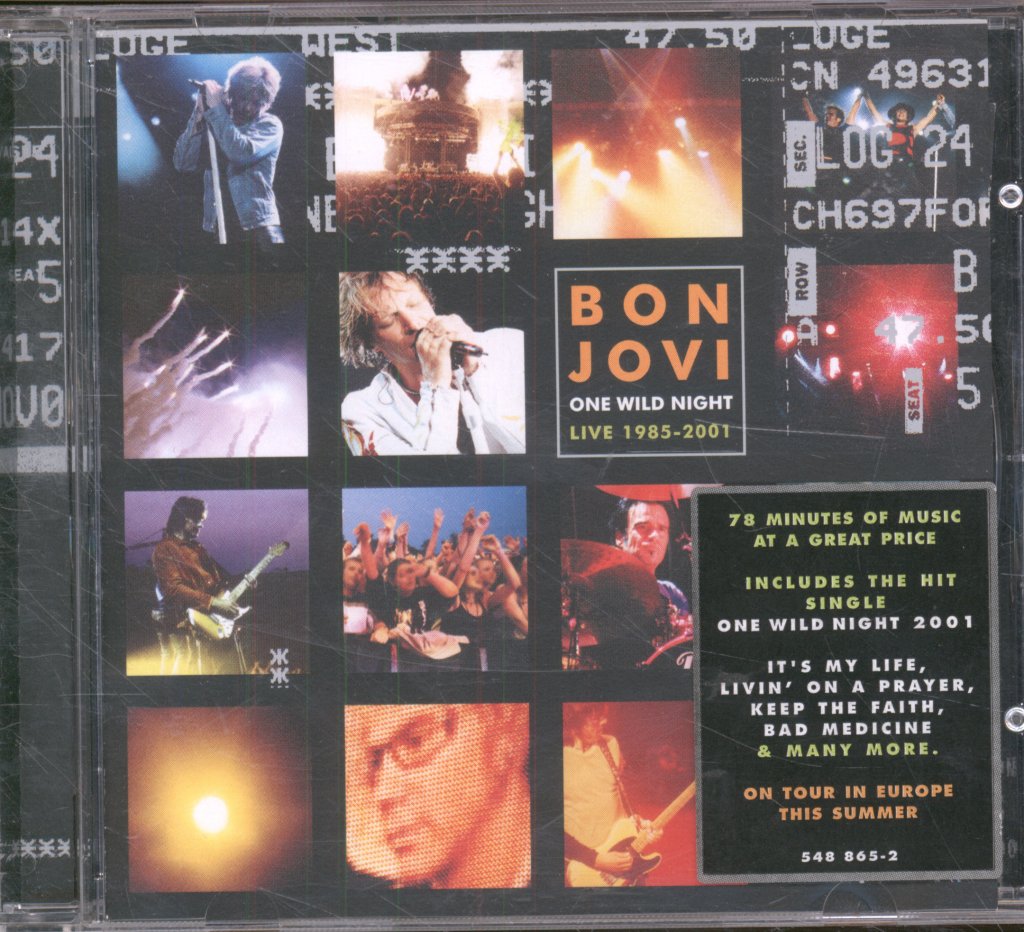 Bon Jovi - One Wild Night: Live 1985-2001 - Cd