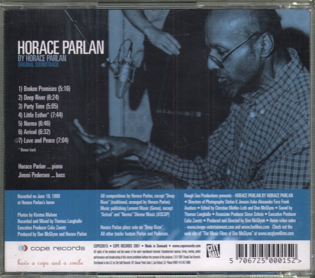 Horace Parlan - Horace Parlan By Horace Parlan - Cd