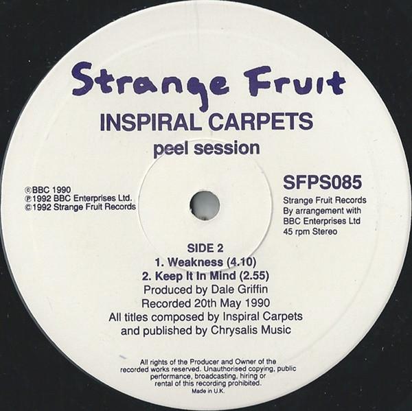 Inspiral Carpets - Peel Session - 10 Inch