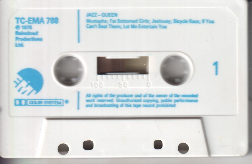 Queen - Jazz - Cassette