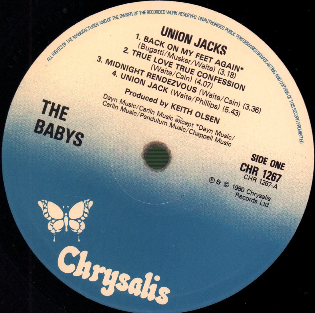 Babys - Union Jacks - Lp