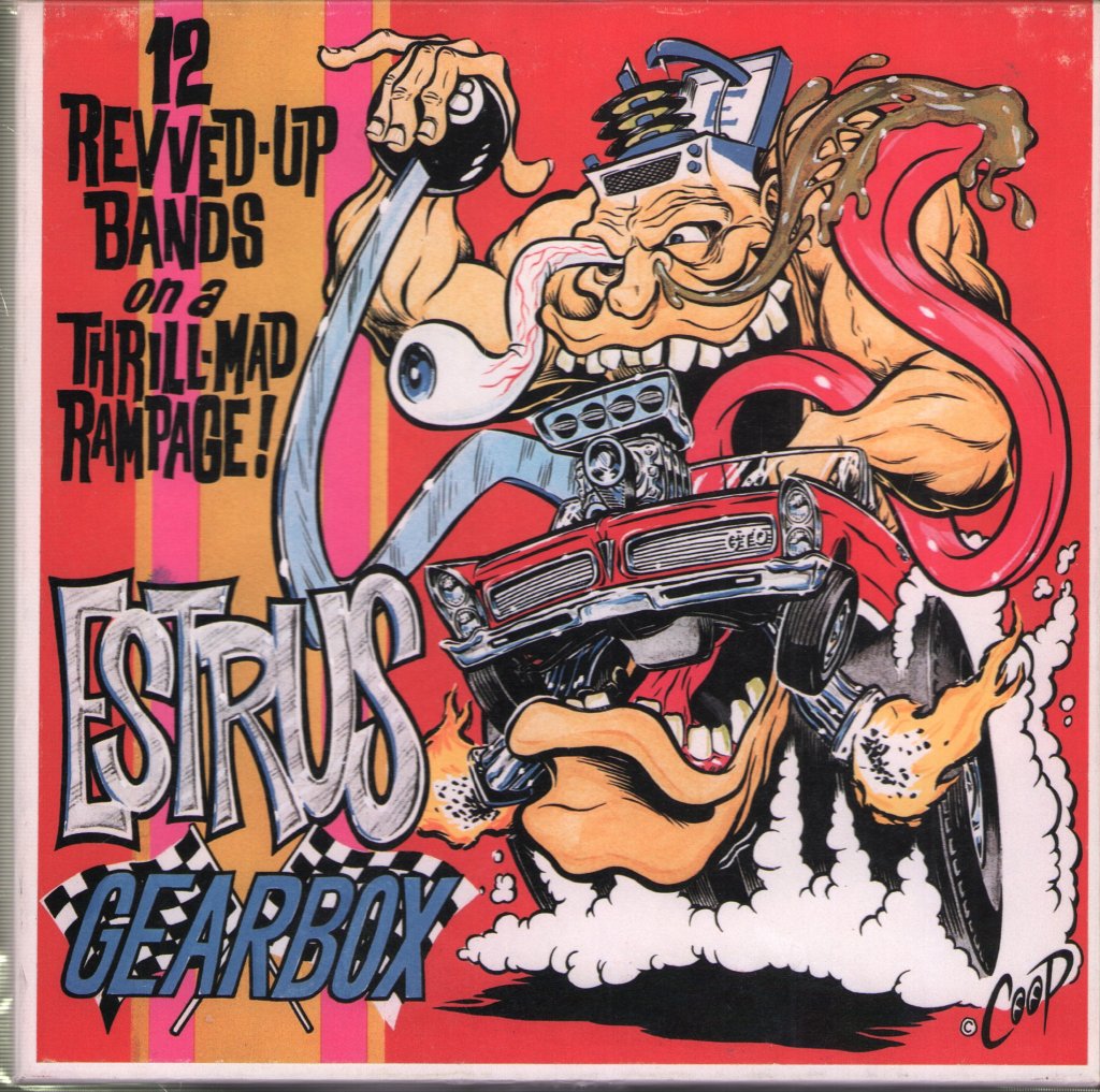 Various Artists - Estrus Gearbox - Triple 7 Inch