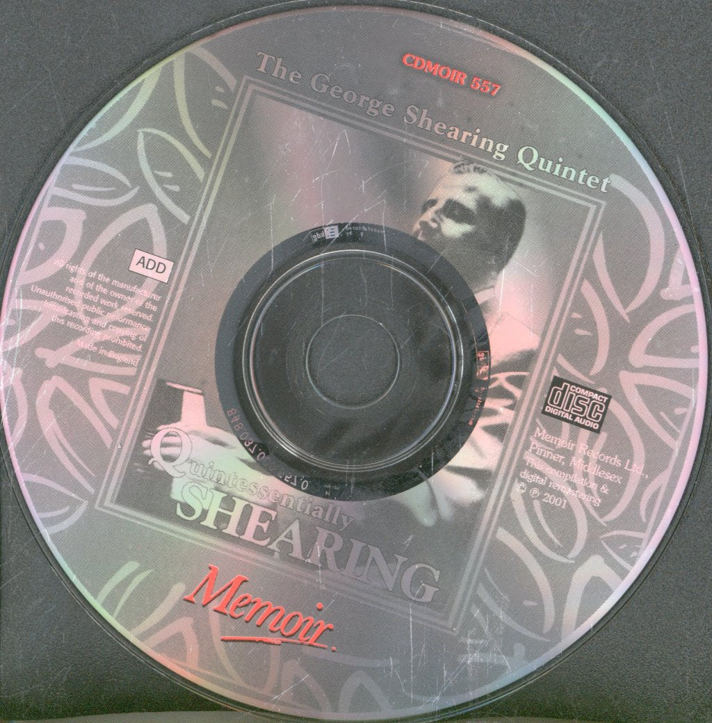 George Shearing Quintet - Quintessentially Shearing - Cd