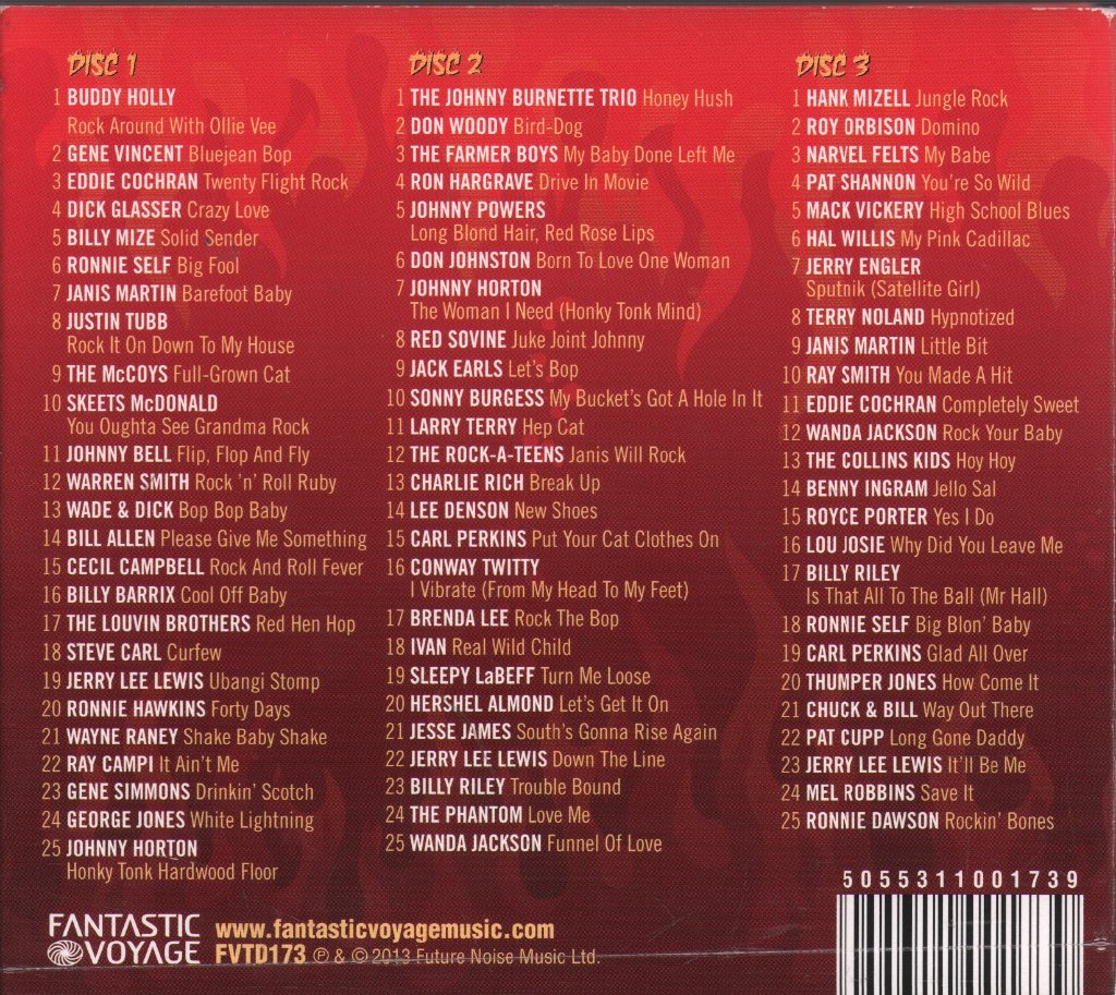 Various Artists - Rockin' Bones - Cd Set