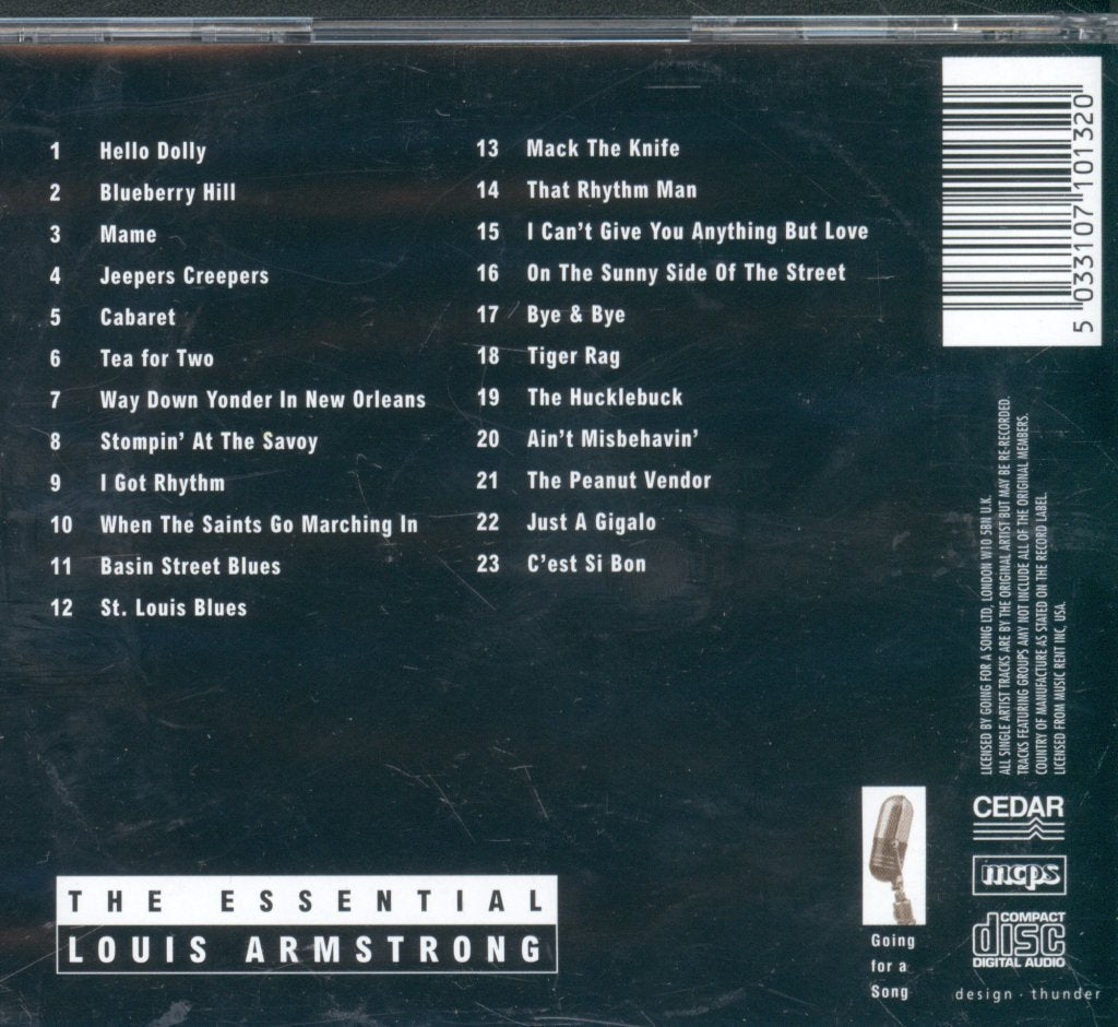 Louis Armstrong - Essential - Cd