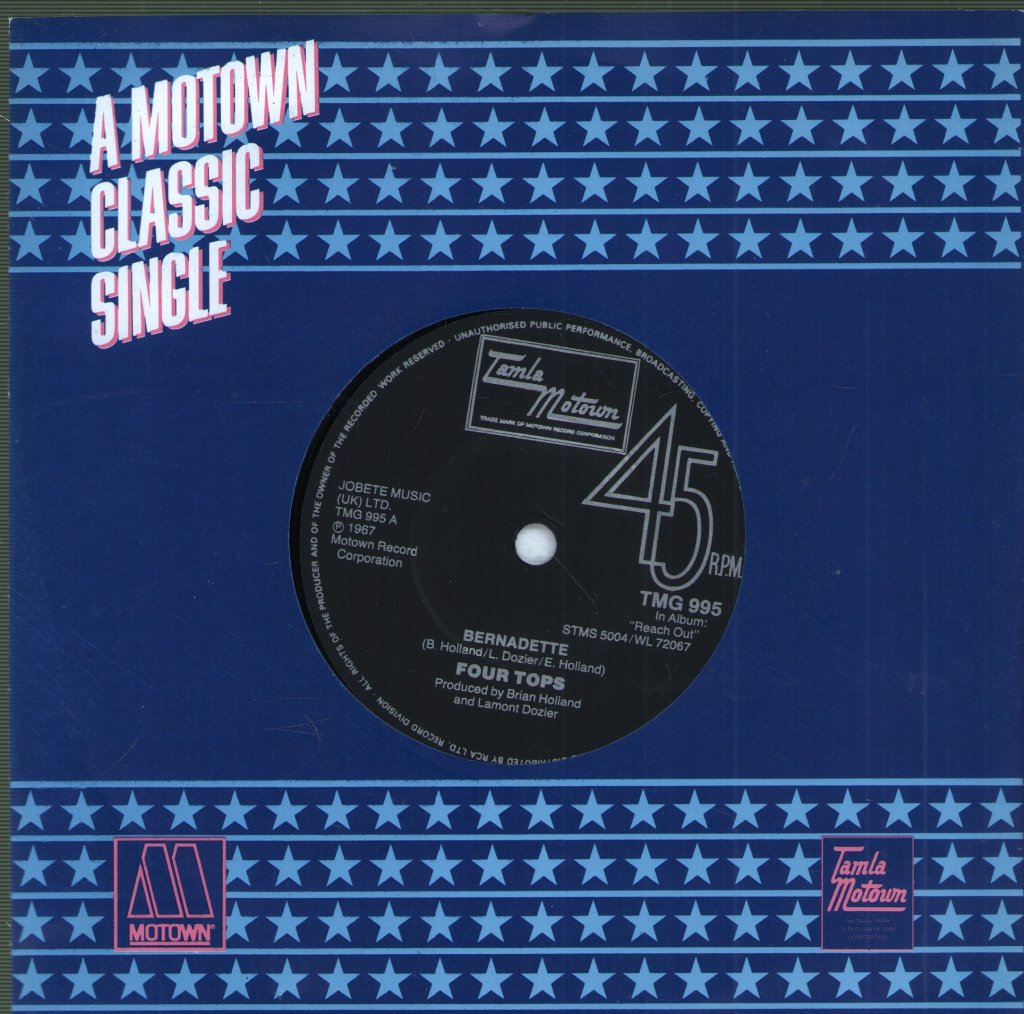 Four Tops - Bernadette - 7 Inch