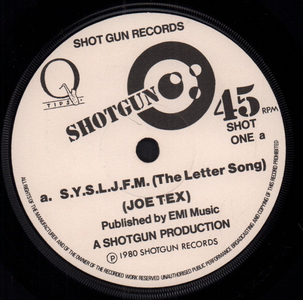 Q-Tips - S.y.s.l.j.f.m. The Letter Song - 7 Inch