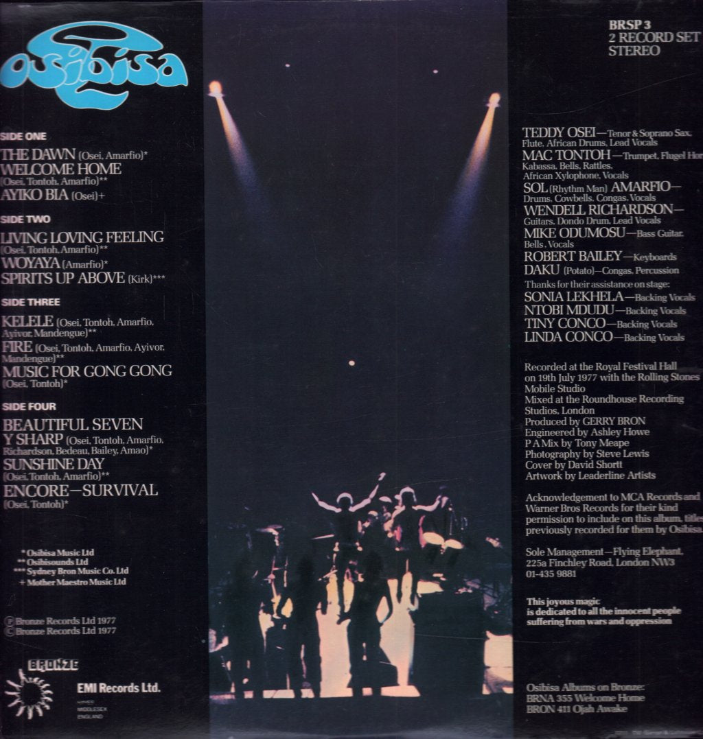 Osibisa - Black Magic Night - Lp