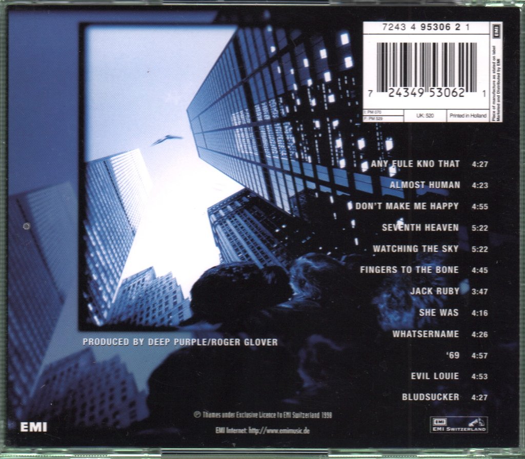Deep Purple - Abandon - Cd