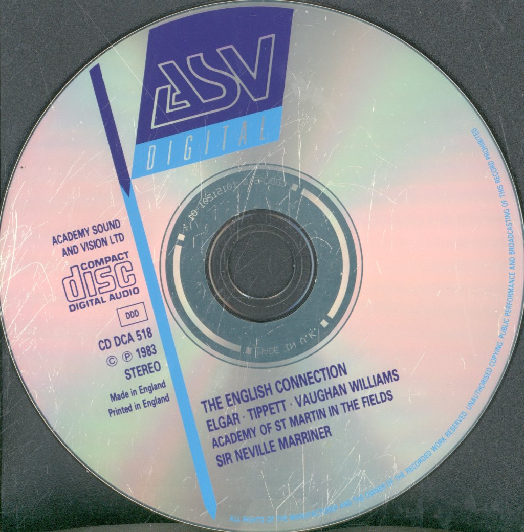 Neville Marriner / Academy Of St. Martin In The Fields - English Connection - Cd