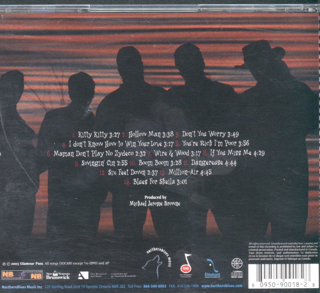 Glamour Puss Blues Band - Wire & Wood - Cd