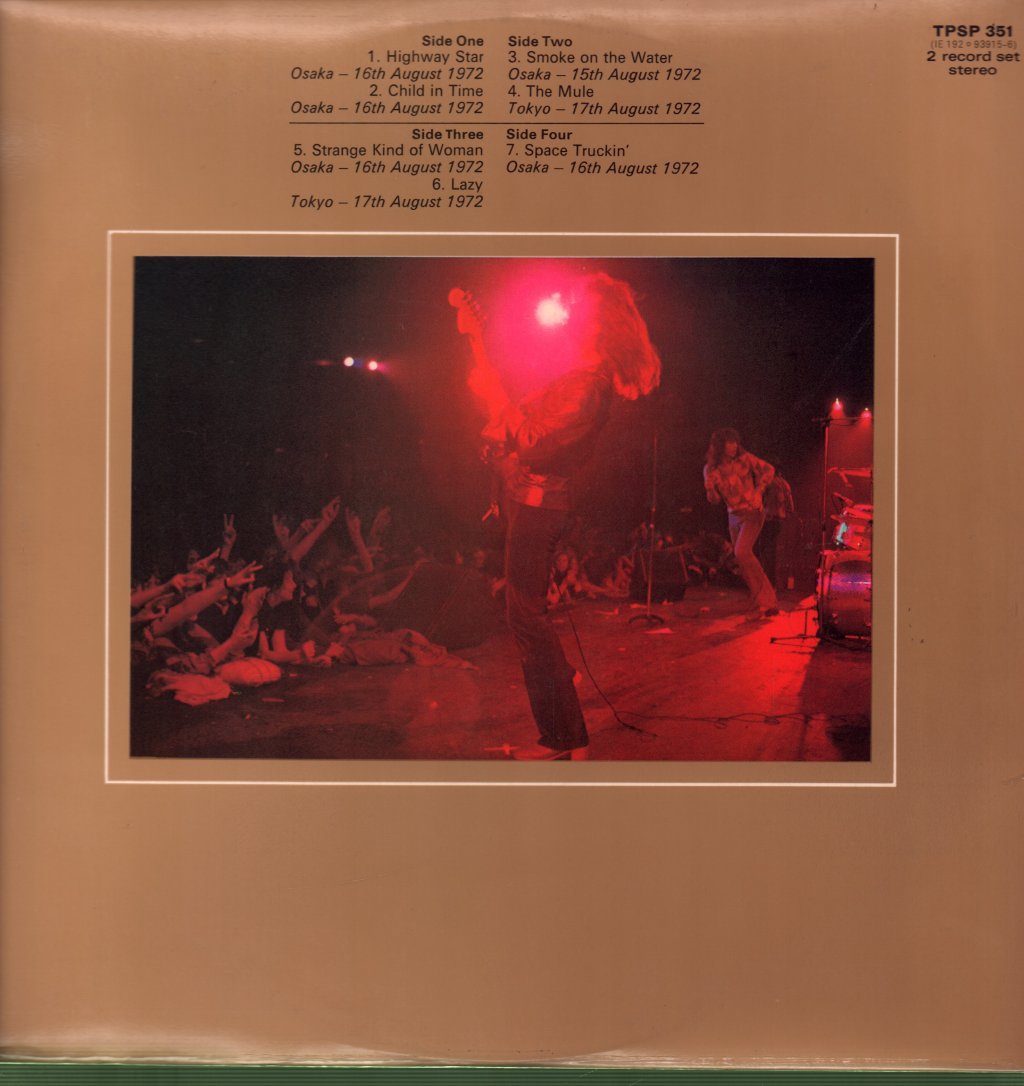 Deep Purple - Made In Japan - Double Lp