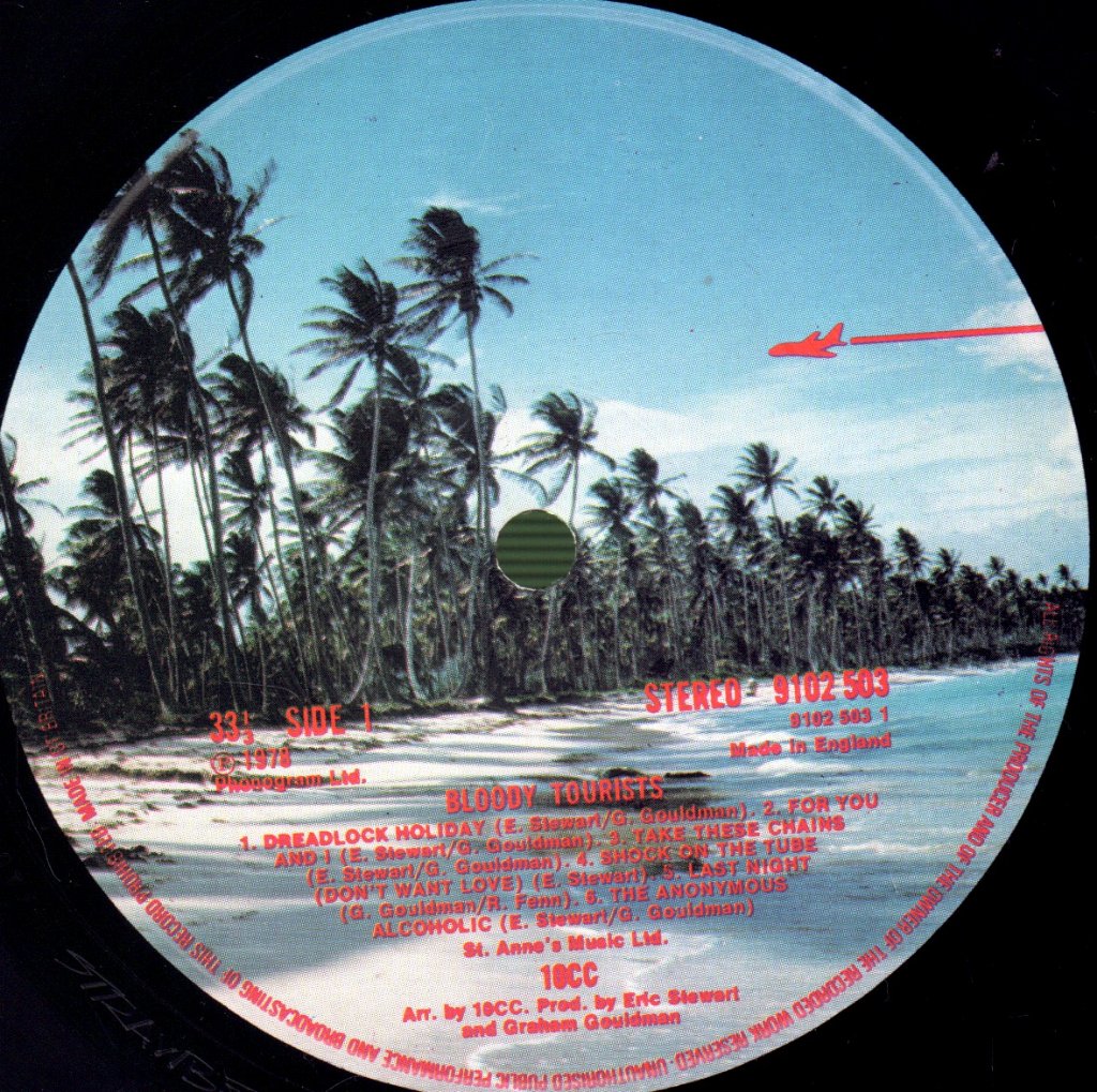 10cc - Bloody Tourists - Lp