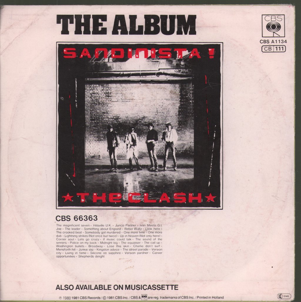 Clash - Magnificent Seven (Special Remix) - 7 Inch