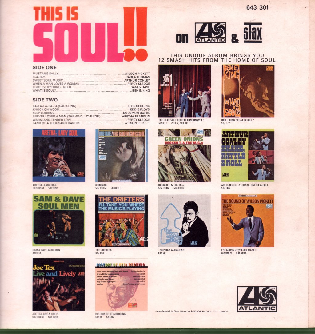 Various Artists - This Is Soul - Lp