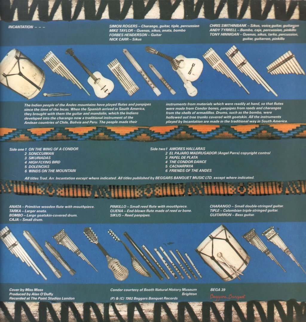 Incantation - Cacharpaya - Lp