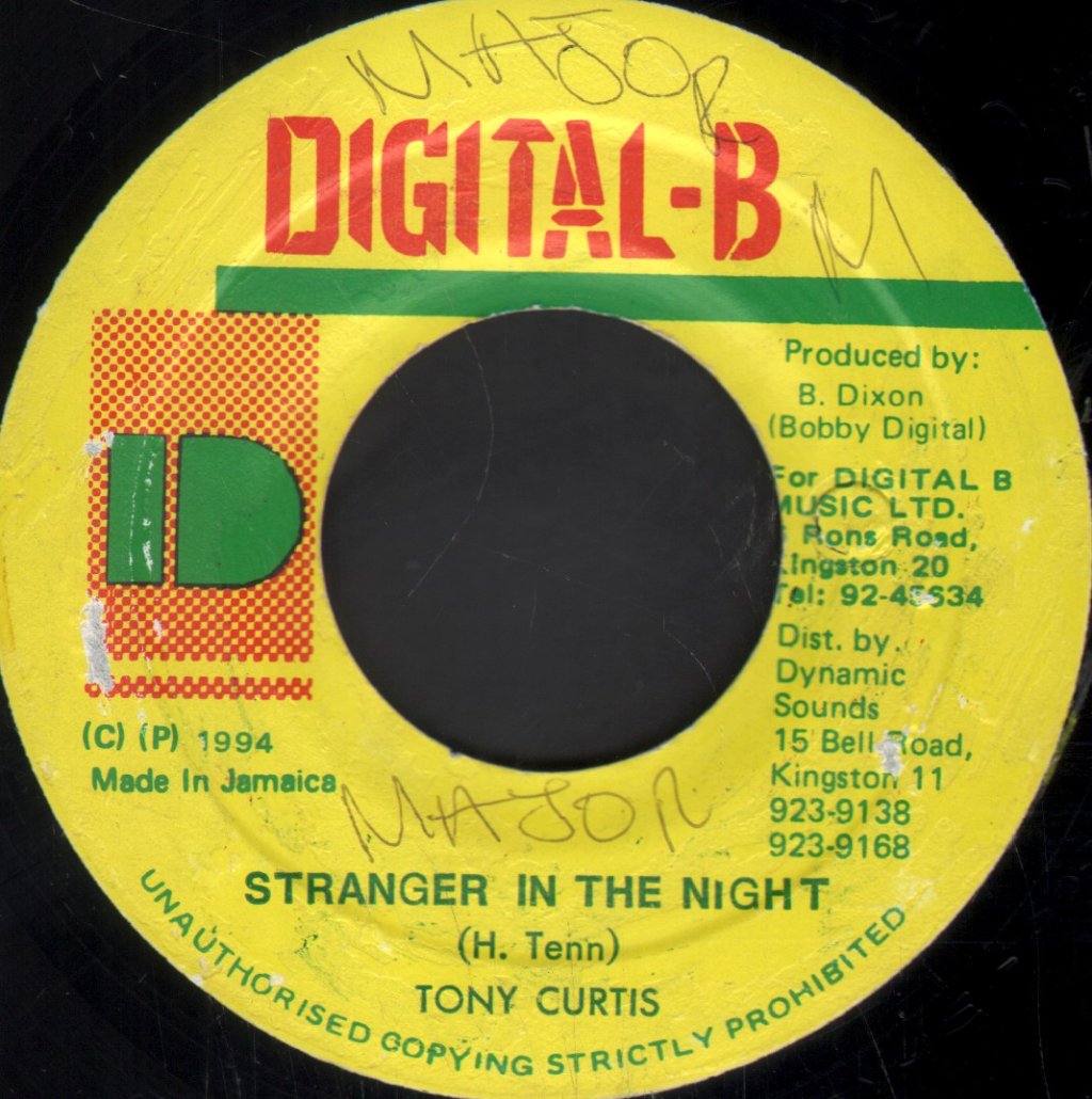 Tony Curtis - Stranger In The Night - 7 Inch