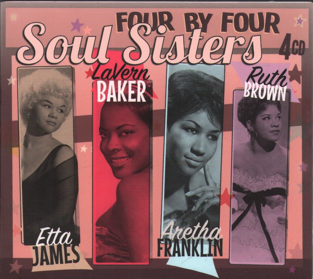 Various Artists - Four By Four Soul Sisters - Cd Set