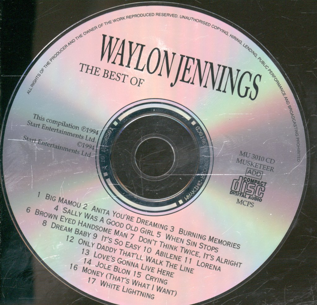 Waylon Jennings - Best Of - Cd