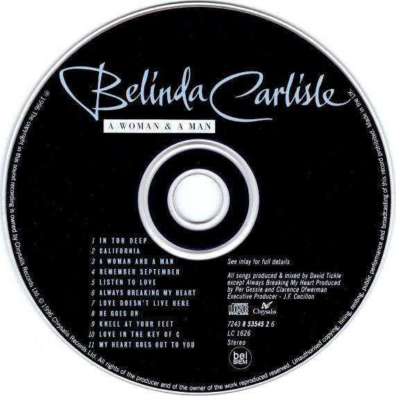 Belinda Carlisle - A Woman & A Man - Cd
