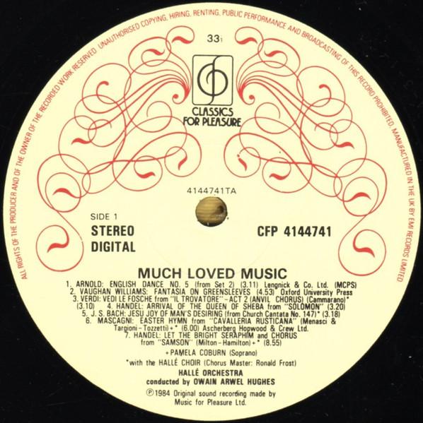 Hallé Orchestra - Much Loved Music - Lp