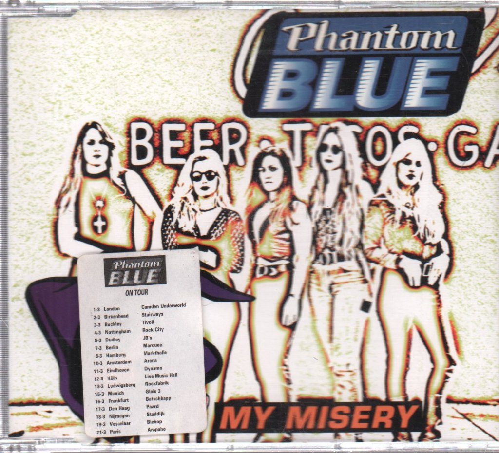 Phantom Blue - My Misery - Cd