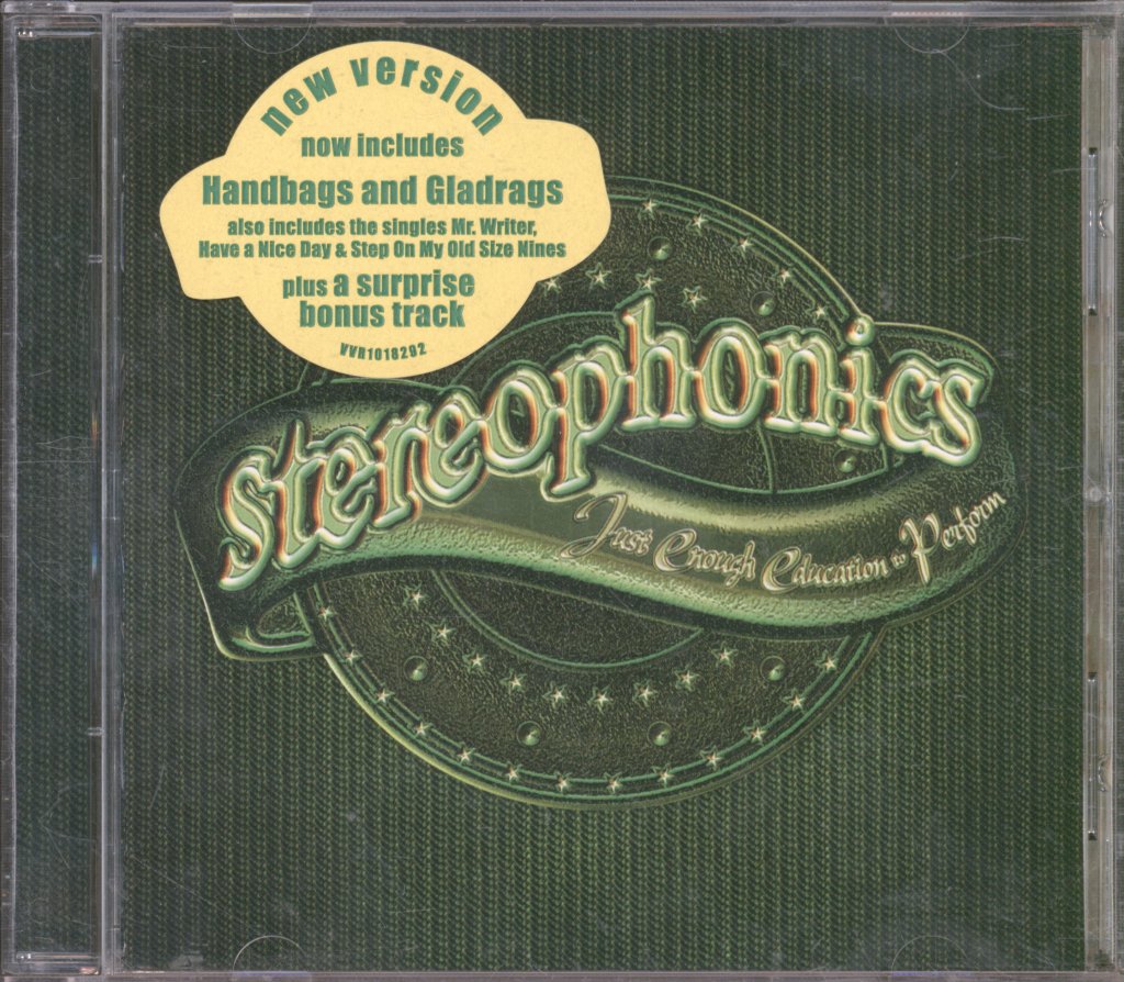 Stereophonics - Just Enough Education To Perform - Cd