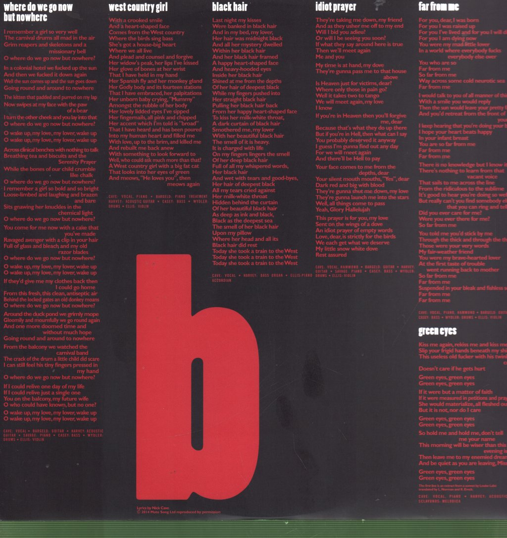 Nick Cave And The Bad Seeds - Boatman's Call - Lp
