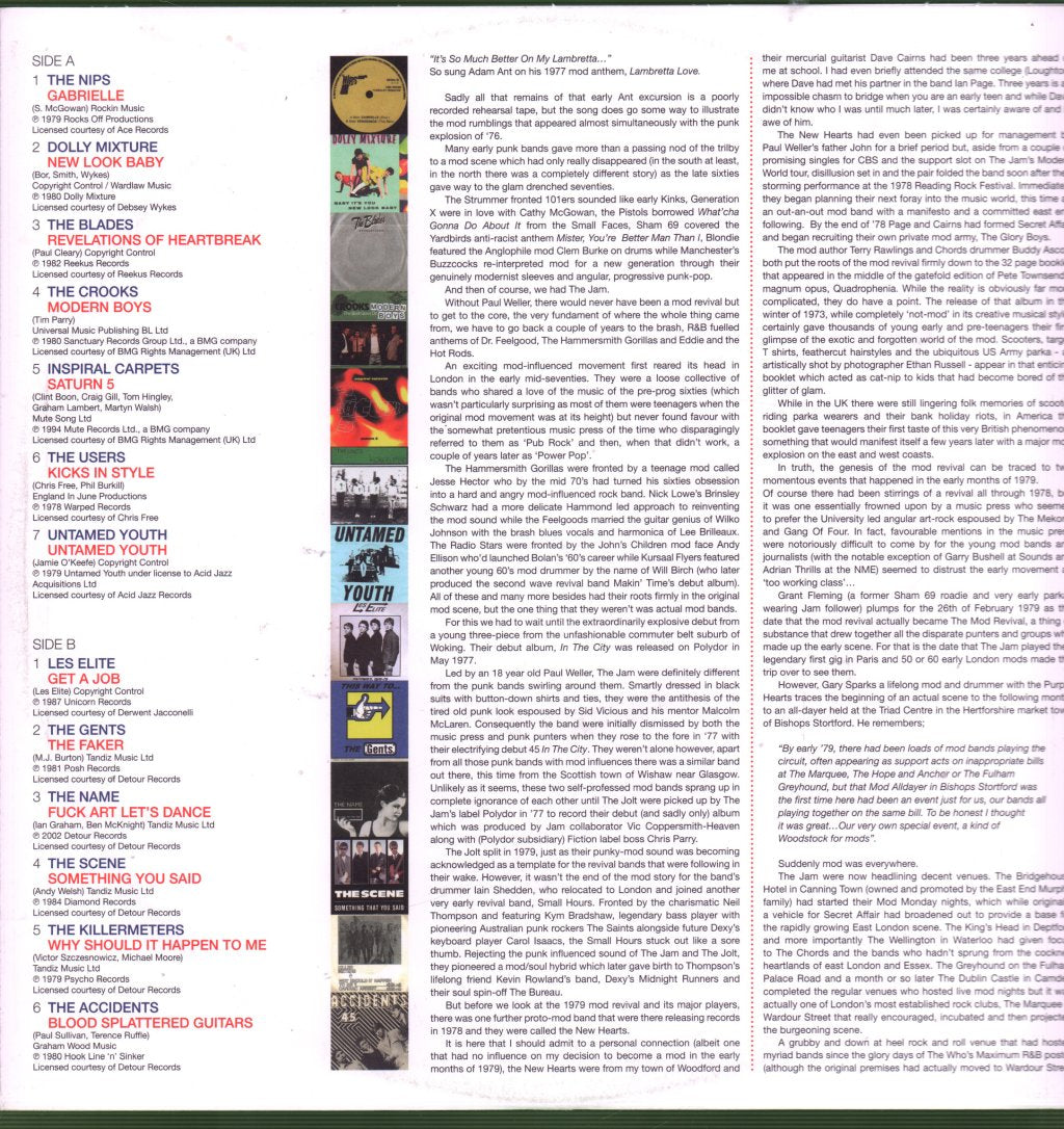 Various Artists - Eddie Piller Presents The Mod Revival (Part 2) - Double Lp