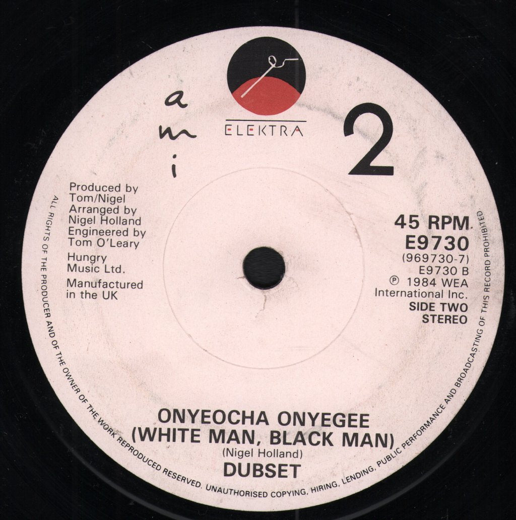 Dubset - Flesh Beat Fever - 7 Inch