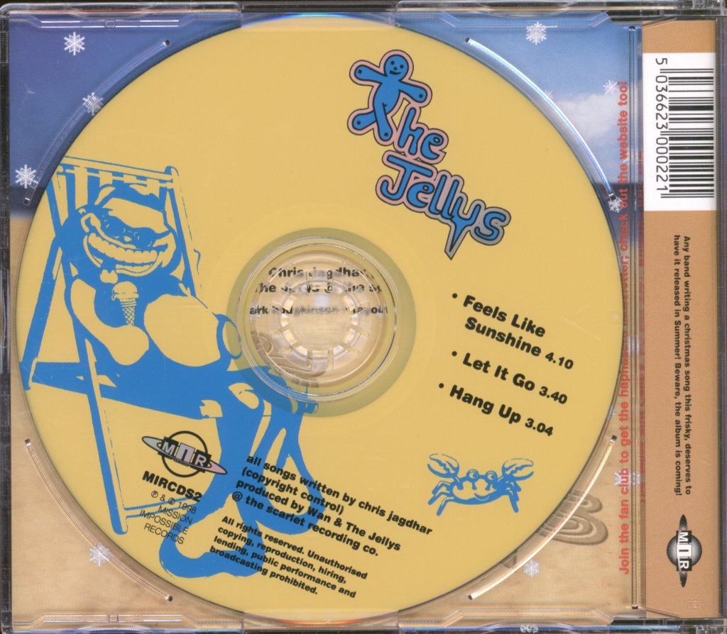 Jellys - Feels Like Sunshine - Cd
