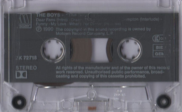 Boys - Boys - Cassette