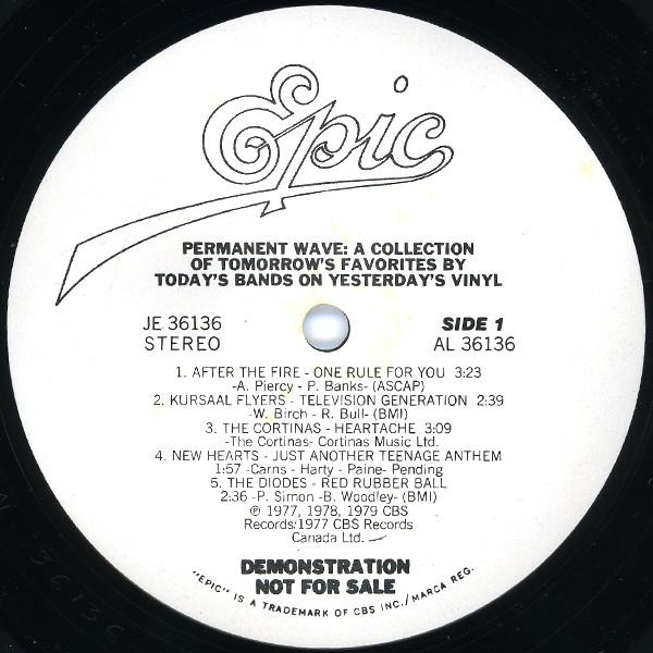 Various Artists - Permanent Wave - Lp