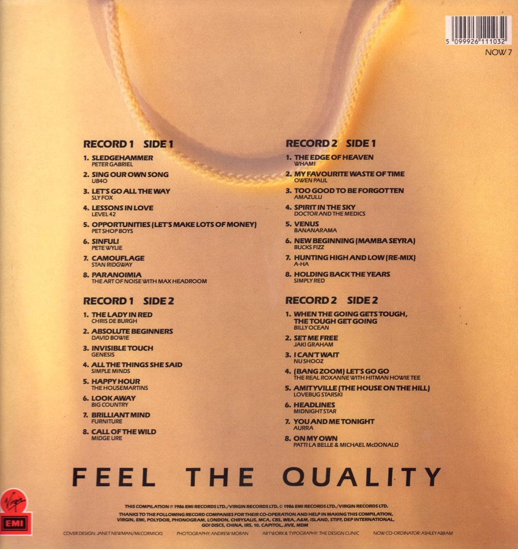 Various Artists - Now That's What I Call Music 7 - Double Lp