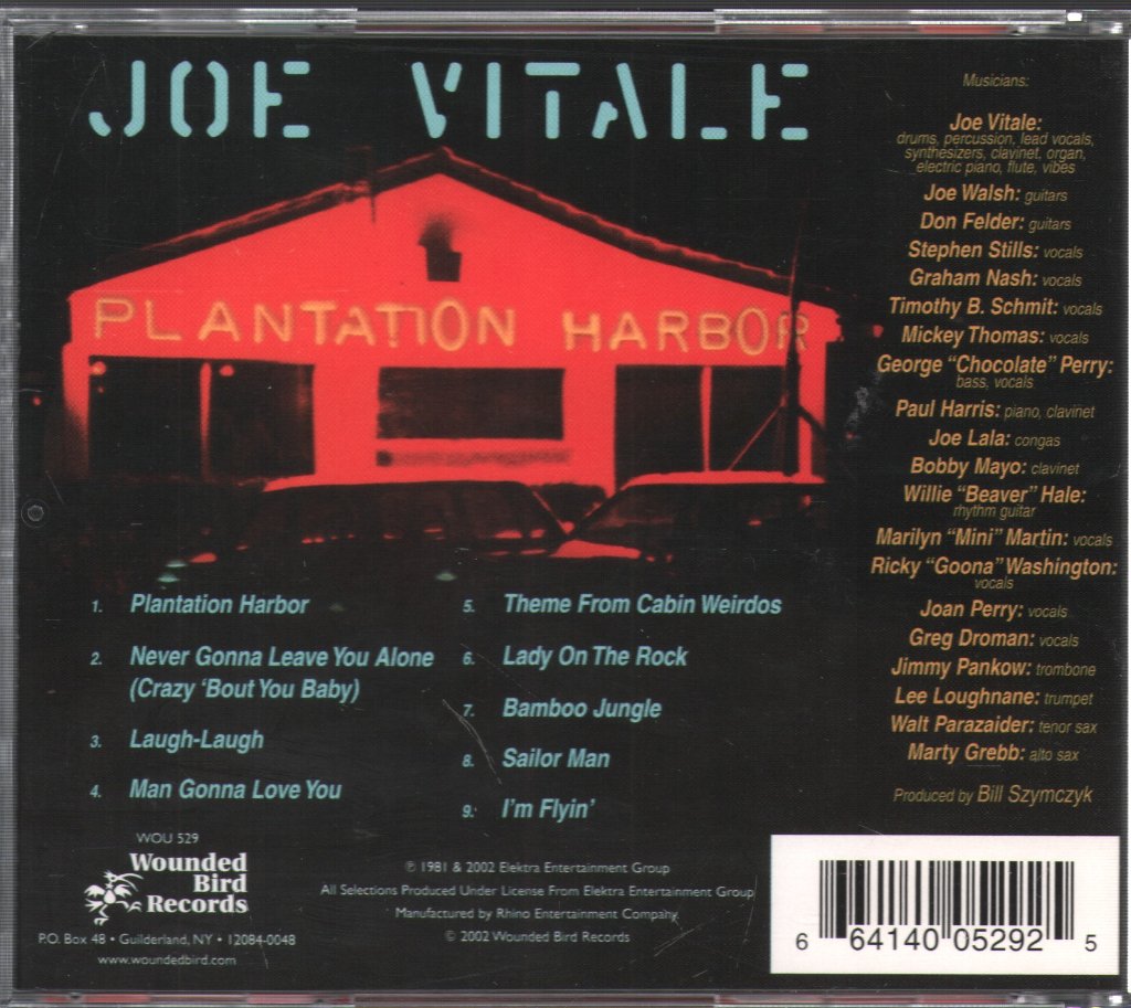 Joe Vitale - Plantation Harbor - Cd