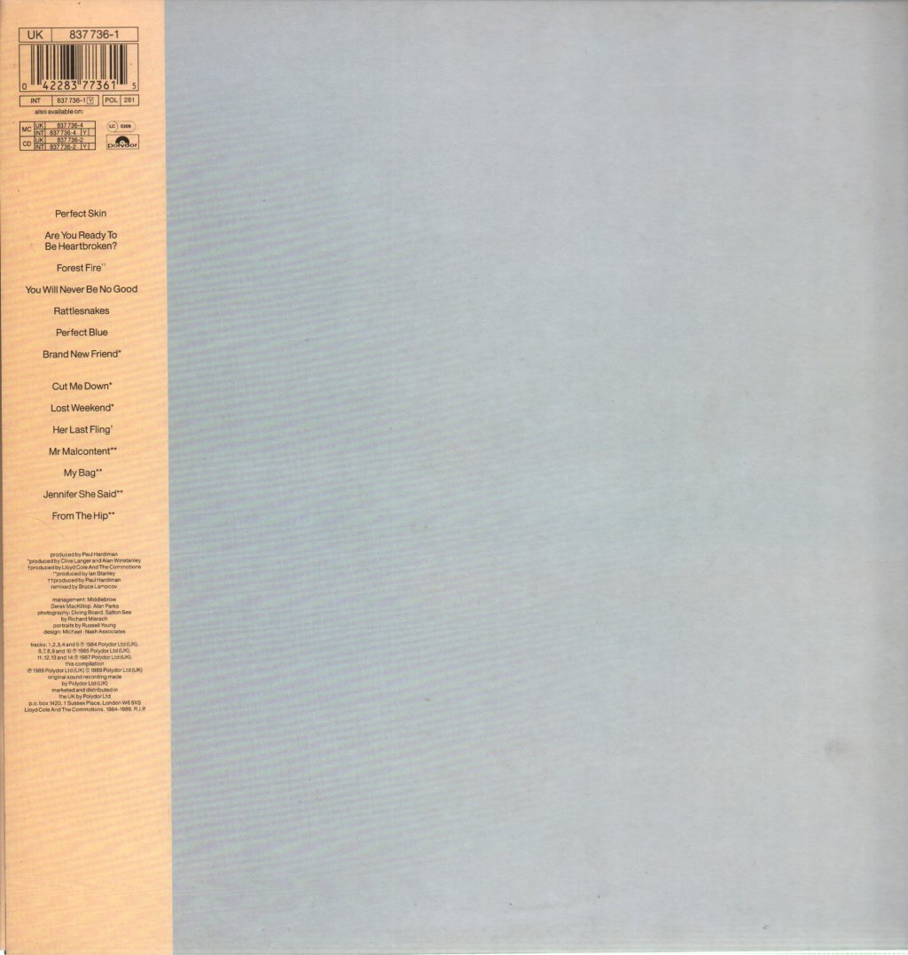 Lloyd Cole And The Commotions - 1984-1989 - Lp