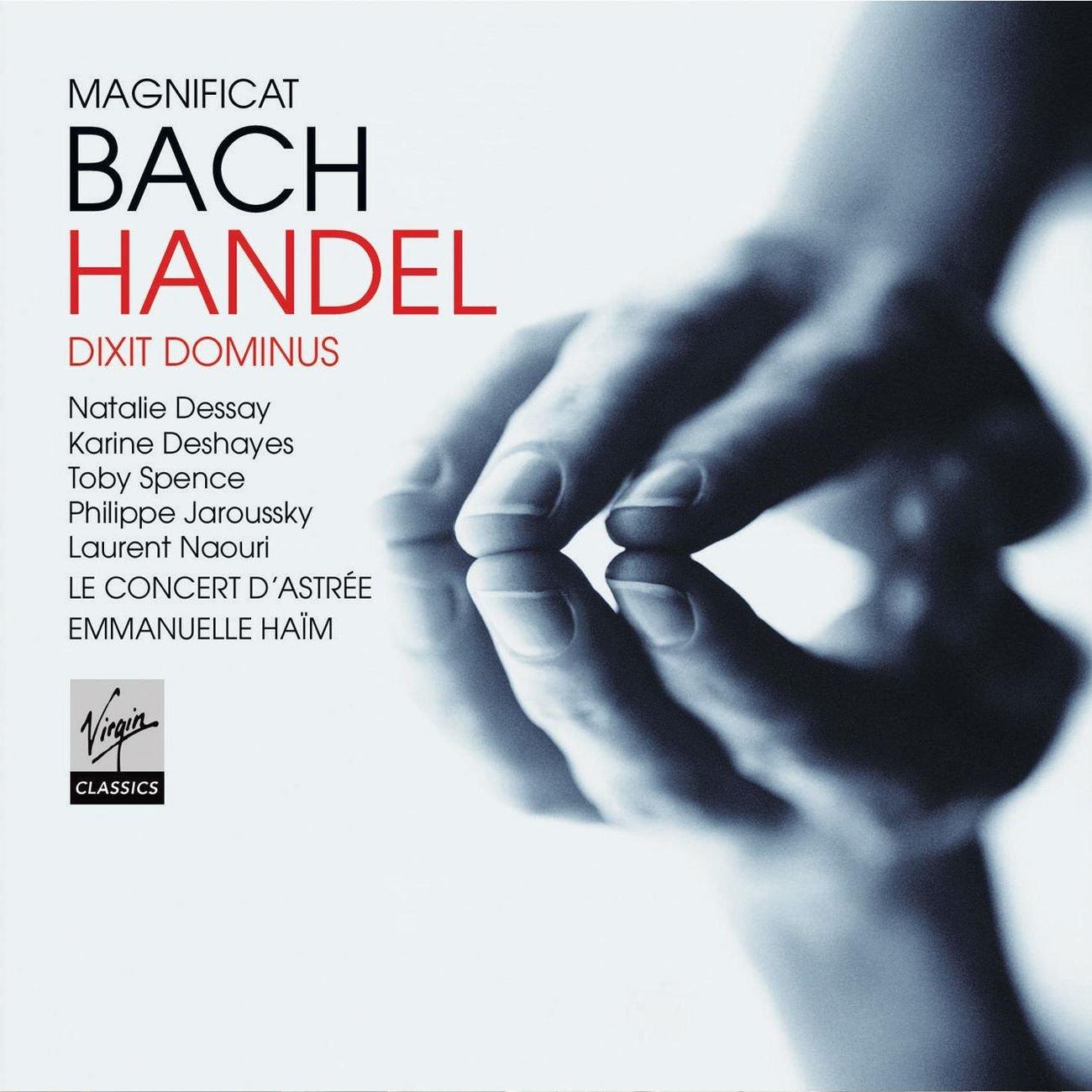 Philippe Jaroussky - Bach - Magnificat & Haendel - Dixit Dominus / Dessay, Deshayes, Spence, Jaroussky, Naouri, Le Concert D'astree, Haim - Cd