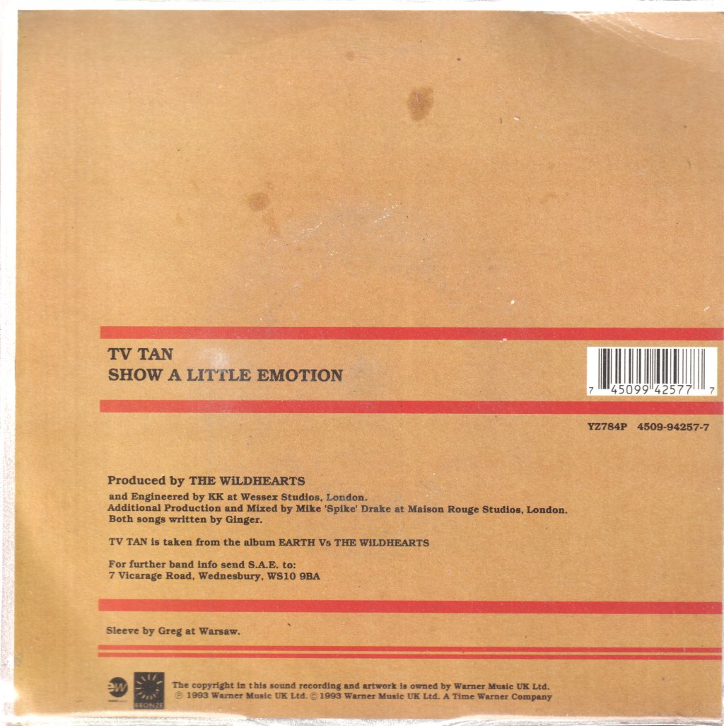 Wildhearts - Tv Tan - 7 Inch